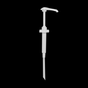 Janitorials: Hand Pump ? White 2mL 38mm cap