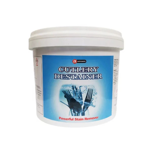 Chemicals: Advance CUTLERY DESTAINER – Presoak and Stain Remover