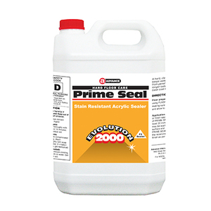 Chemicals: Advance PRIME SEAL – Stain Resistant Acrylic Floor Sealer