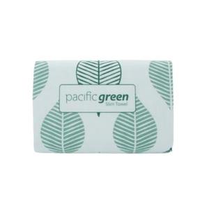 Facial Tissue: Pacific Green Slim Towel (16 packs/ctn) GM200