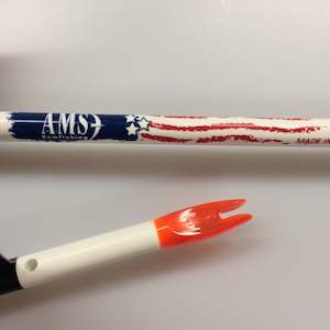 AMS Bowfishing White Fiberglass Arrow Shaft