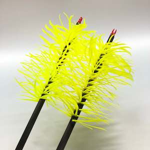 Arrrows: Flu-Flu Feathered Arrows - Custom Fletched