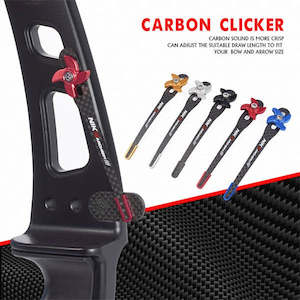 Target Recurve Accessories: Nika Carbon Fibre Clicker