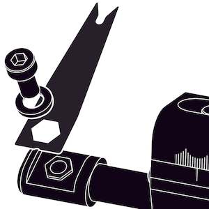 Arrow Rest Accessories: AAE Launcher Blade- Standard Blade