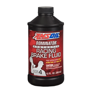 Products: AMSOIL DOMINATOR DOT 4 Racing Brake Fluid - 12 oz. (355 mL) Bottle Advanced Performance Parts