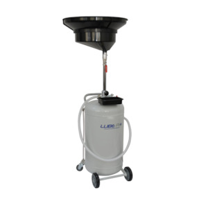 Waste Oil: LUBE PRO HD Telescopic Oil Drainer 90L, inc ext funnel