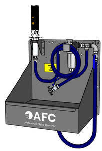 AFC 68L Waste Oil Basin - 1:1 Pump Kit