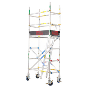 2600 Series Aluminium 0.7m Wide x 1.2m Long Mobile Scaffold