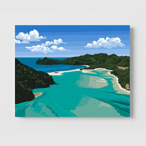 Products: Abel Tasman NZ Paint by Numbers Adventure Collection