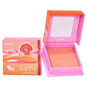 Products: Benefit Sunny Warm Coral Blush Queenstown Airport Aelia Duty Free Shopping