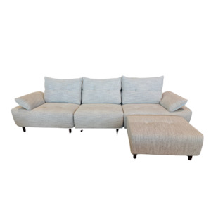Fabric Sofa: Domaine Modular Fabric Lounge Suite - Preorder Available