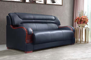 Sofa: Nusa 3 Seater PU Leather Sofa