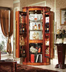 Wine Cabinet: Alumina Luxe Wine Display Cabinet