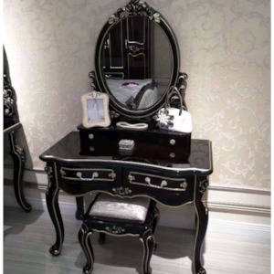 Dressing: Floor Special! Rye Dresser with a Stool