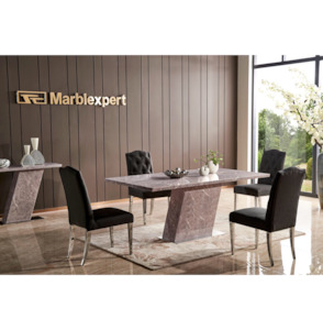 Dining Table: Kuta Marble Dining Table