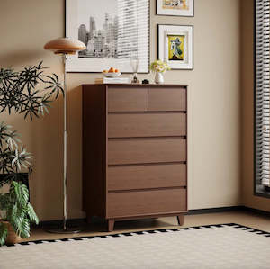 Arezzo 4 over 2 Tallboy, Claro Walnut