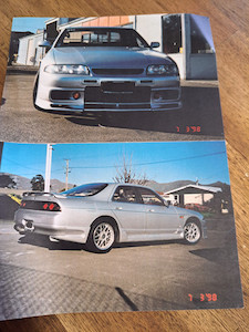 R33.nissan skyline 4dr Aerotech