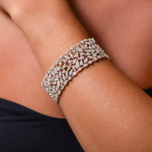 All Jewellery: Grand Marquise Cluster Bracelet