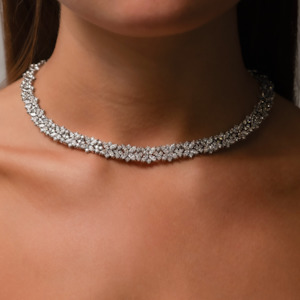 All Jewellery: Marquise Flower Necklace