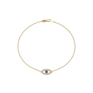 Evil Eye Diamond Bracelet