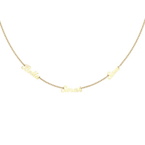 Mothers Day Collection: Trio Name Pendant