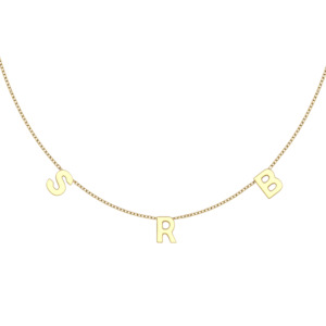 Mothers Day Collection: Trio Initial Pendant