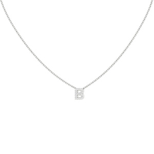 Diamond Initial Pendant
