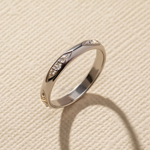 Marquise Cut Out Diamond Ring