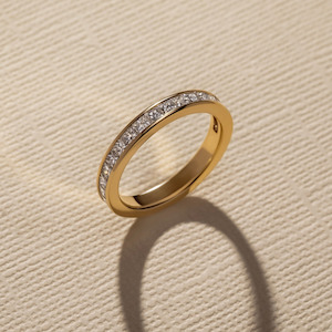 Princess Channel Diamond Ring