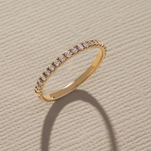 1.80MM Cut Claw Diamond Ring