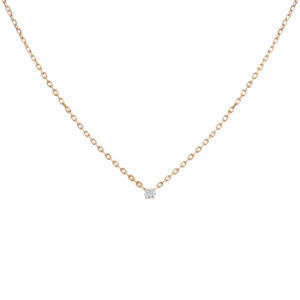 Gifts Under 1500: Fine Diamond Solitaire Pendant (Total 0.10ct)