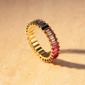 All Jewellery: Rainbow Sapphire Ring