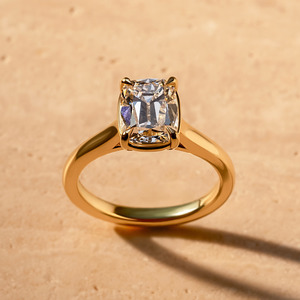 All Engagement Rings: Solitaire Old Mine Cut Engagement Ring
