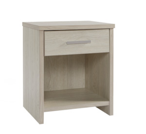 Bedroom: Atlas Bedside - One Drawers