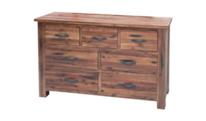 Lowboys: Alder Lowboy - Seven Drawers