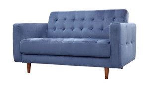 Two Seater: Iris Two Seater Sofa - Blue