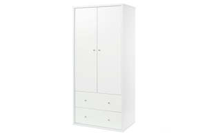 Wardrobes: Cosmo Wardrobe - White