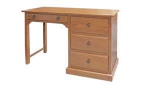 Office Desks: Fen Desk - Four Drawers