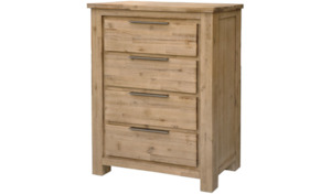 Tiaga Tallboy - Four Drawers