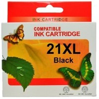 Hewlett Packard: Hp21xl black ink cartridge remanufactured