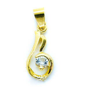 Loop with Diamante 25mm x 8mm