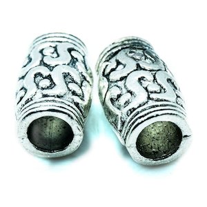 Fancy Tube Bead 12mm x 7mm