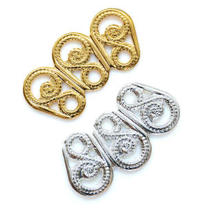 3 Row Filigree Cluster Finding 15mm x 8mm
