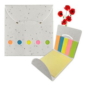 Corn Poppy Seed Sticky Note Pad 111-MH019