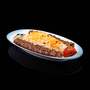 Koobideh Kebab & Saffron Rice