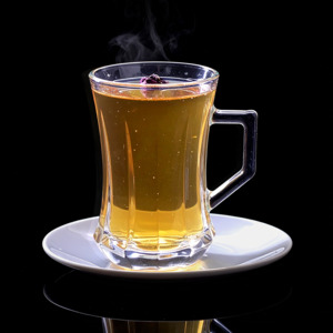 Drinks: Teapot Of Green Traditional Chai