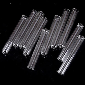 Glass Test Tubes 16 x 100mm x 10 - A Floral Affair