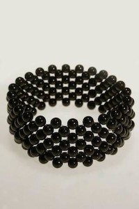 7 Strand Pearl Corsage Bracelet - A Floral Affair