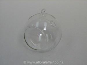 Products: Glass Hanging Tealight Bubble - A Floral Affair