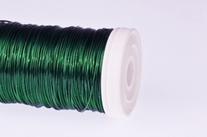 Products: Myrtle Wire Dark Green 0.3mm x 100g - A Floral Affair